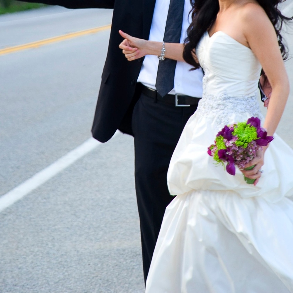 Monique Lhuillier wedding dress - Picture 5 of 8